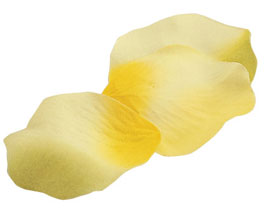 Lemon Silk Rose Petals - Click Image to Close